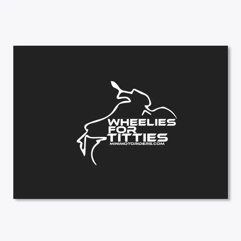 Mini Moto WFT White logo