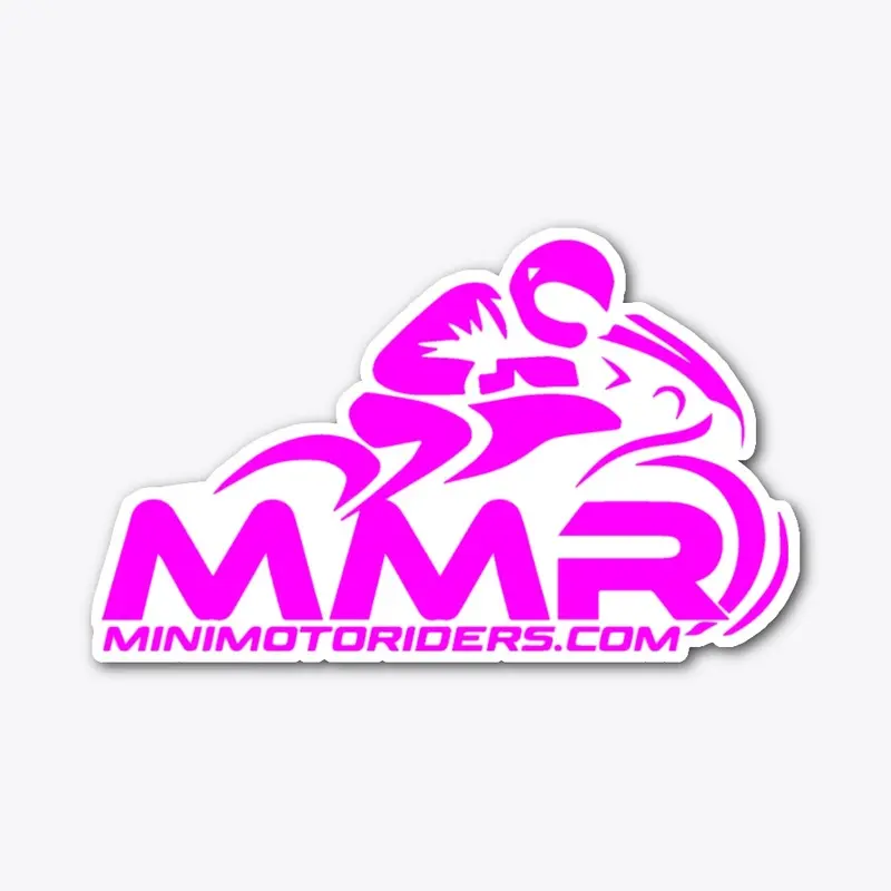 Pink Sticker Classic Logo