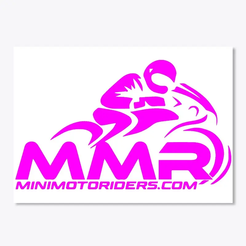 Pink Sticker Classic Logo